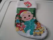 Cocomelon Kids Christmas Stocking 15" by Ruz Brand New with tag