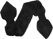 [WRITWAA] Warm Neck Warmer Plush Collar Scarf Silk Scarf for Women Winter Fuzzy Scarf Lady Casual Scarf Fleece Scarf Plush Neck Scarf Plush Knitted Scarf Fluffy Collar Scarf Khaki Polyester