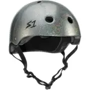 S-One Helmet Mega Lifer 2XL Silver Glitter
