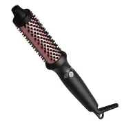Thermal Brush 1.25" Curling Iron Heated Volumizing Ceramic Tourmaline Ionic Comb