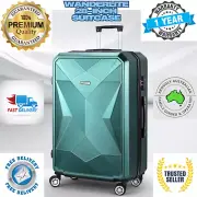Wanderlite 28-inch Hard Shell Travel Suitcase Luggage Set TSA Lock ABS Organiser