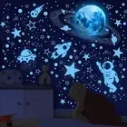 531Pcs Glow in the Dark Stars for Ceiling,Outer Space Planet Wall Stickers Galax
