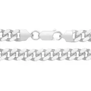 Girls Sterling Silver 5mm Cuban Curb Chain Necklace