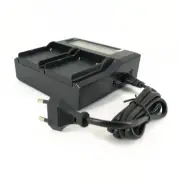 Dual Battery LCD Charger Kit for Canon BP-A30 A60 A90 C500II C300 Mark II C200B