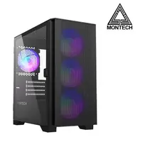 在飛比找momo購物網優惠-【YAMA】MONTECH AIR100 ARGB 黑 電腦