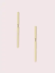 raise the bar double drop earrings