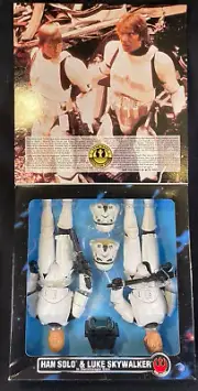 ERROR Star Wars Collector Series 12" Han Solo/Luke Skywalker Stormtroopers MIB
