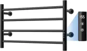 Towel Warmer Rack with Lntelligent Touch Screen Timer, Fast Heating Heated Towel