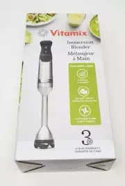 New Vitamix 067991 Handheld Blender Immersion Black/Silver VM0219 5 Speed