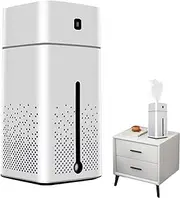 Cool Mist Humidifier | Ultrasonic Desk Humidifiers - Quiet Large Room Air Humidifier With 1L Water Tank For Large Room, Living Room