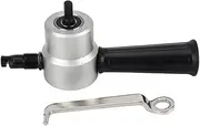 Double Head Sheet Metal Nibbler Cutter 360 Degree Adjustable Power Drill Nibbler Cutting Tools Kit