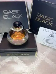 Bill Blass New In Box “BASIC BLACK” Perfume In Glass Bottle Unopened