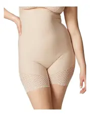 [Simone Perele] Subtile High Waisted Shapewear Short in Beige
