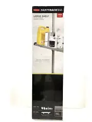 FastTrack Garage 31.5 in. W x 9.5 in. D x 4.12" Metal Shelf by Rubbermaid *NEW