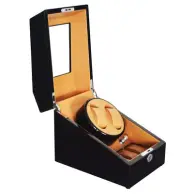 Japan Motor Modern Automatic Rotation Watch Winder Display Box for 2+3 Watches