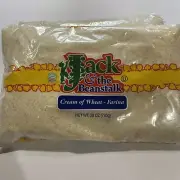 2 packs Jack And the Beanstalk Cream of Wheat -Farina 28 oz per pack