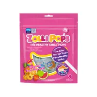 在飛比找momo購物網優惠-【Zollipops】木糖醇無糖棒棒糖-熱帶水果口味58.4