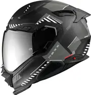 Nexx X.WST3 Fluence, full face helmet , color: Matt Black/Grey/Silver , size: XL
