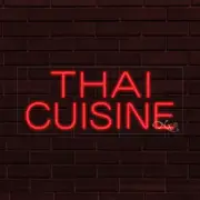 BRAND NEW "THAI CUISINE" 30x12X1 INCH LED FLEX WINDOW/WALL INDOOR SIGN 30300