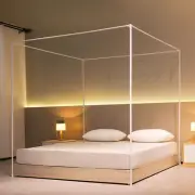 Canopy Bed Frame King White Four Poster Bed Frame Metallic Four Poster Bed Curta