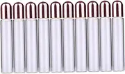DONFAMDS 10pcs Glass Roller Bottles for Essential Oils Perfume Dispenser Cap Travel Friendly Design for Convenient Aromatherapy and Personal Care