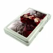Hot Anime Witches D1 Cigarette Case with Built in Lighter Metal Wallet