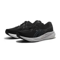 在飛比找PChome24h購物優惠-ASICS 慢跑鞋 GEL-PULSE 黑白 回彈 寬楦 運