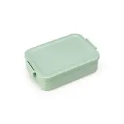 Make & Take Medium Lunch Box (Jade Green) BPA-Free, Airtight Snap Locks, Micr...