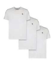 Moncler Pack Of Three Crewneck T-Shirts S,XL,XS,L,M,XXL,XXXL optical white