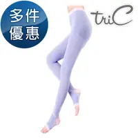 在飛比找蝦皮商城優惠-Tric 台灣製 睡眠機能美腿露趾褲襪 睡眠專用美型舒壓 輕
