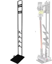 Vacuum Stand, Vacuum Accessories Stable Metal Storage Bracket Holder for Dyson Handheld V11 V10 V8 V7 V6 Cordless Vacuum Cleaners, Black DC30 DC31 DC34 DC35 DC58 DC59 DC62 DC74