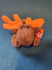 1993 Ty Beanie Baby "Chocolate" The Moose
