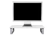 Kensington Desktop Riser Stand Holder Storage For 32" Computer Monitor White