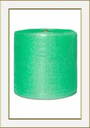 500mm x 100M Roll - 10mm Green Degradable Bubble Wrap Cushion for Bulk Packaging