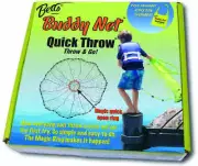 Betts CH4IEZ Quick Throw Buddy Cast Net W/Ring 4 Ft Radius 3/8" Mesh Iron Wts