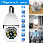 1080P HD Wireless Wifi IP Camera E27 Bulb Smart Home Security Lamp Light Camera