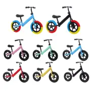 Kids Balance Bike Ride On Toys Push Bicycle 12in Children Outdoor Toddler Safe