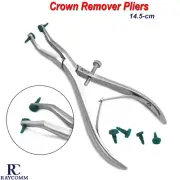 Dental Crown Remover Forceps Gripper Temporary Tooth Crown Removal Pliers