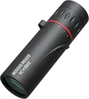 Generic Single Tube Telescope 2000×24 Telescope Accessories Black Compact Portable Telescope Monocular Telescope for Birds Watching,Hunting,Tourism