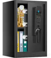 3.0 Cub Large Safe for Home Use, Fireproof Home Safe Box with Electronic Keypad,