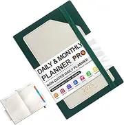 2025 Daily Schedule Planner | Weekly Time Management Notebook | 180 Sheets Calendar Organizer | Compact Planner for Personal and Professional Use for Organizing Plans and Tasks