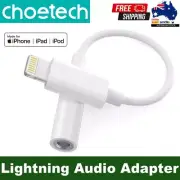 Choetech MFi Certified Lightning to 3.5mm AUX Headphone Audio Jack Adapter