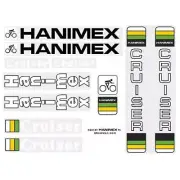 Hanimex - Cruiser - bmx decal set - old school bmx
