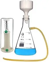 Laboratory Vacuum Filtration Distillation Equipment, 1000ml Suction Filter Device,with Funnel and Pump Suction Filter Assembly, Equipment to Reduce The Pressure of The Suction Filter Bottle