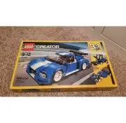 LEGO Creator Turbo Track Racer 2017 (31070) Building Kit 670 Pcs Retired Set