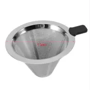 Pour Over Coffee Maker Stainless Steel Mesh Filter Drip Espresso Manual