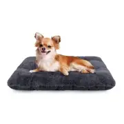 Dog Bed Crate Pad, Deluxe Plush Washable Dog Beds Fulffy Soft Kennel Pad Anti...