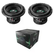 2 x Deaf Bonce Apocalypse DB-SA272 12" 1-Ohm 6000W Subwoofer
