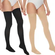 Thigh High Compression Stockings Therapeutic 30-40mmHg Closed Toe Socks