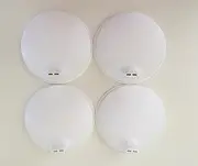 Tupperware Domed Sipper Seals Set of 4 in White